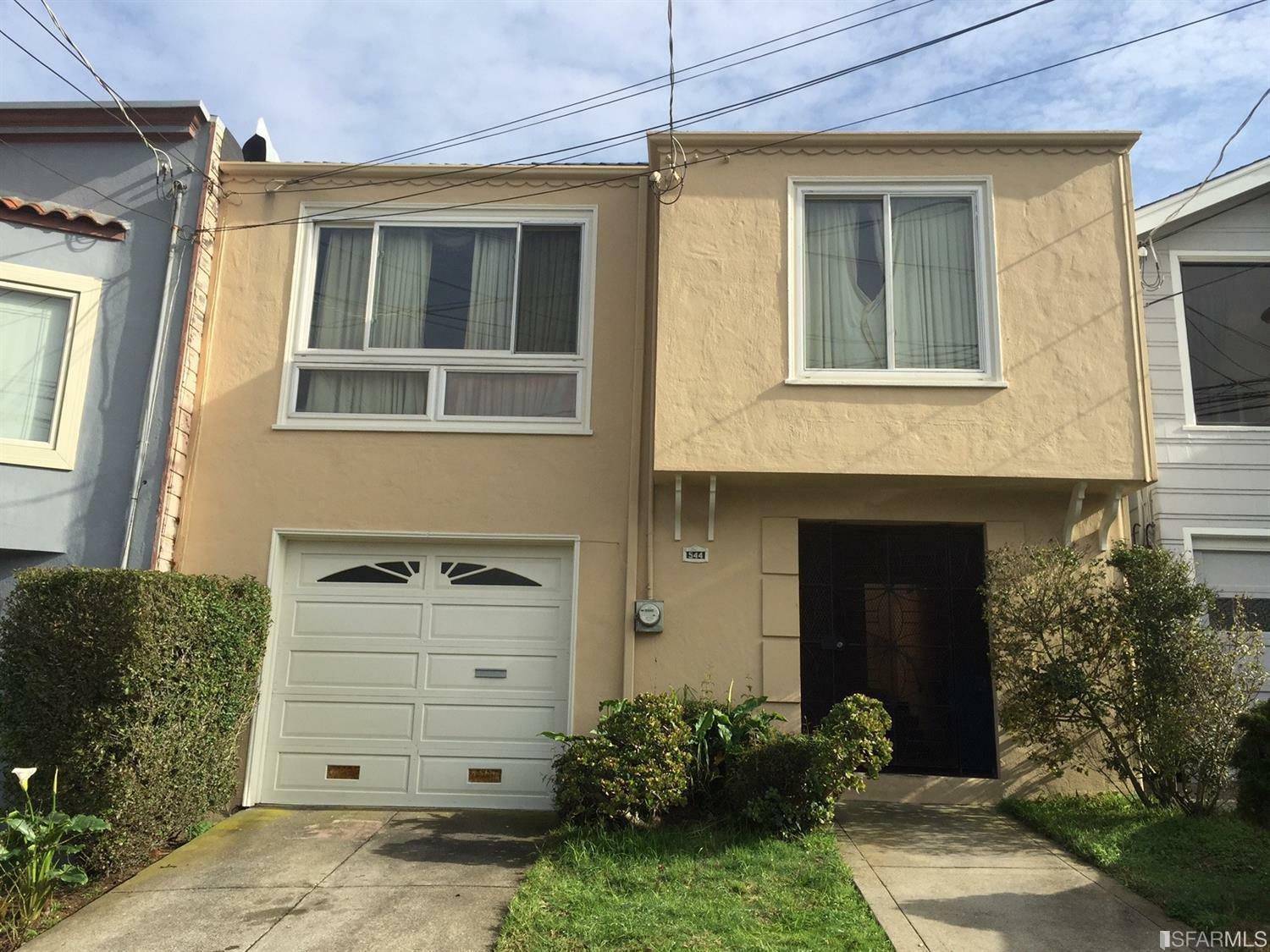 Property Photo: 544 Victoria Street CA 94132