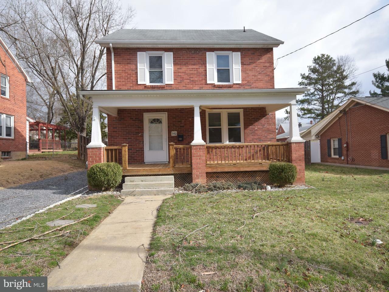 Property Photo:  540 Orchard Street  VA 22657 