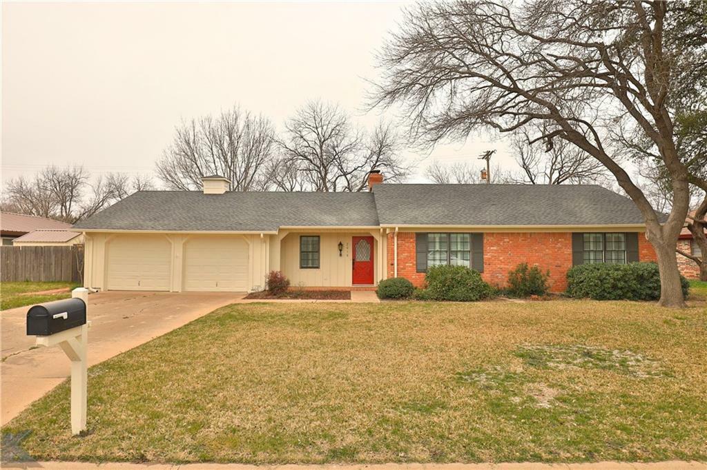 Property Photo:  2918 Arrowhead Drive  TX 79606 