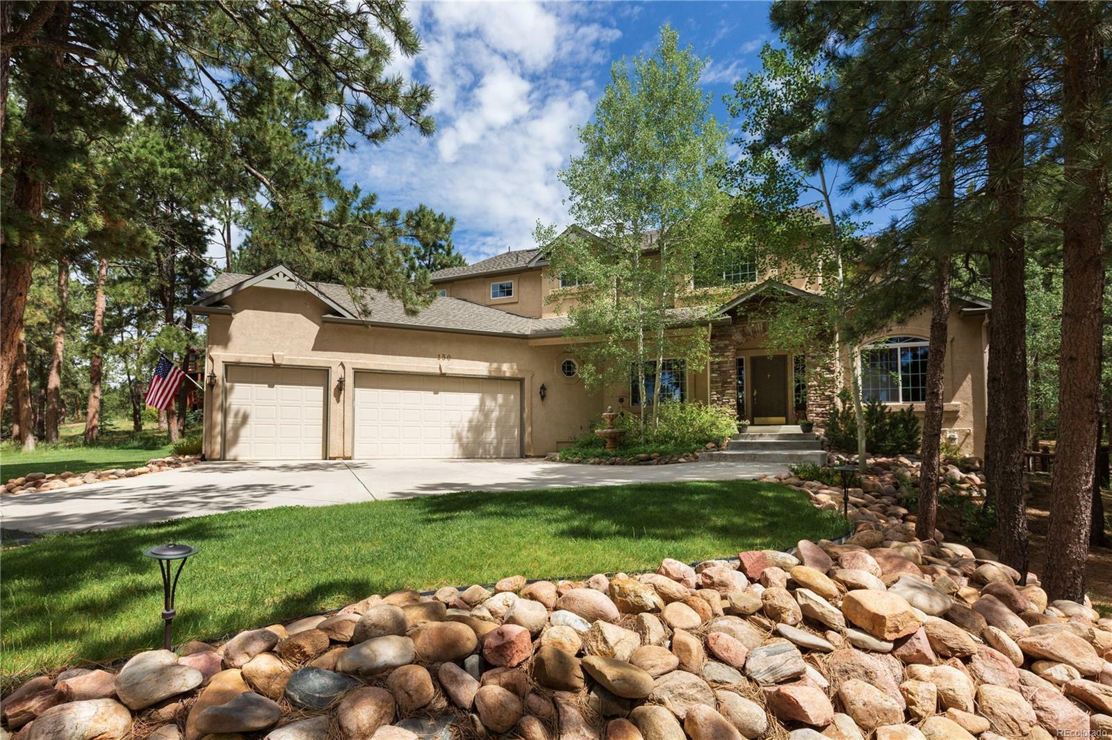 Property Photo: 150 King Arthurs Knoll CO 80132