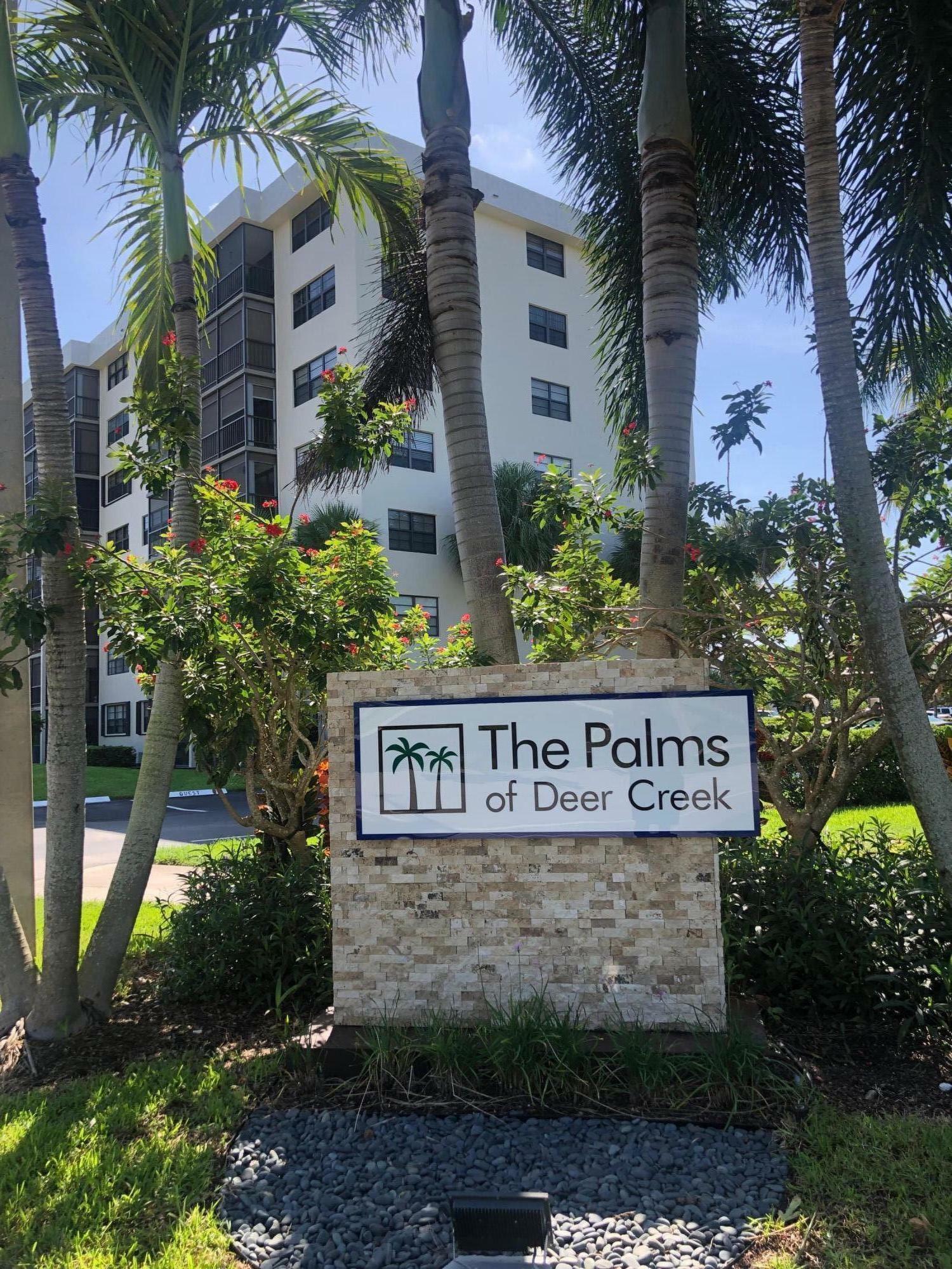 Property Photo:  2400 Deer Creek Country Club Boulevard 407-1  FL 33442 