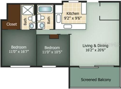 Property Photo:  2 S Lucerne Circle W 907  FL 32801 
