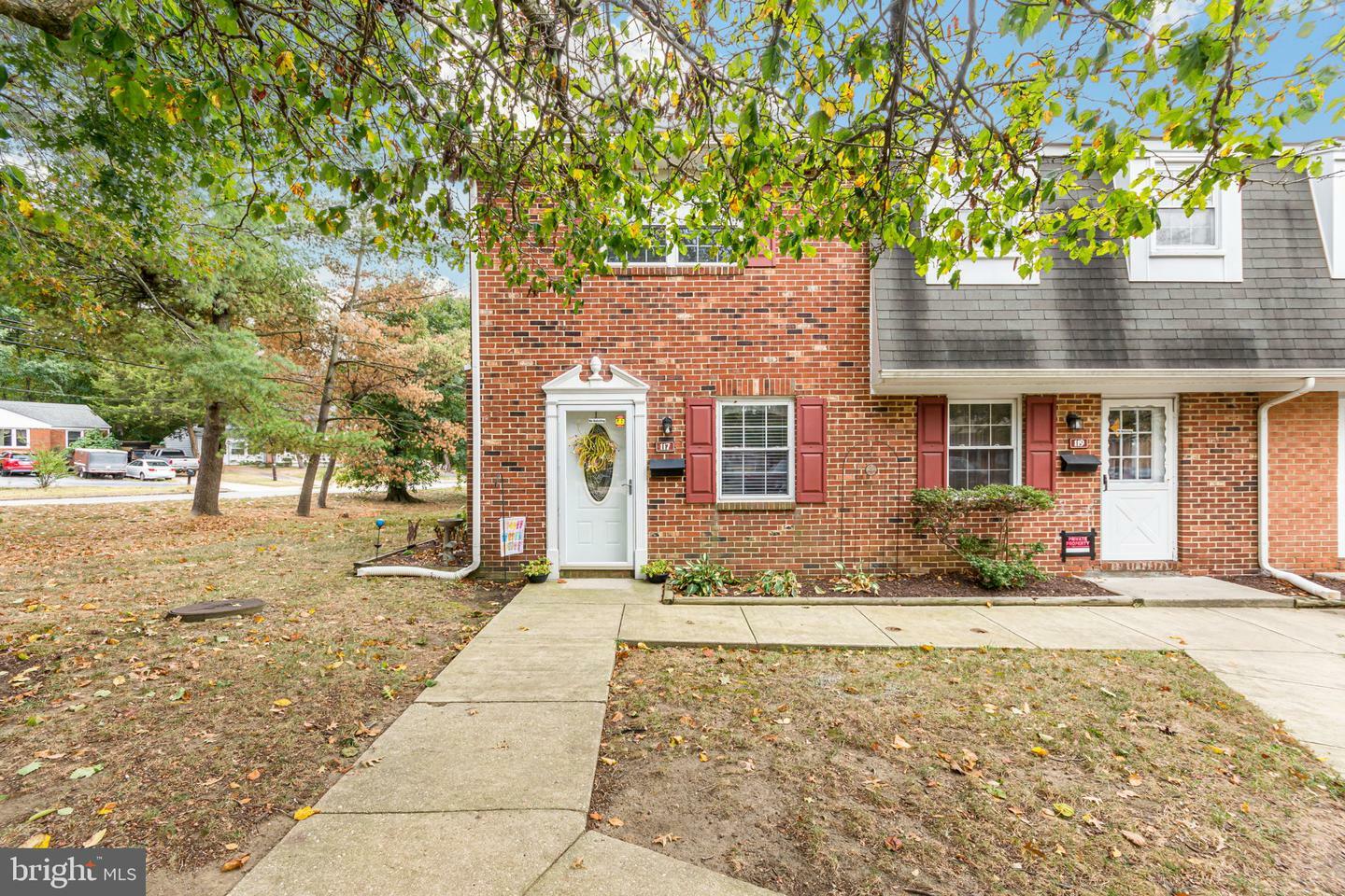 Property Photo: 117 Merryman Court MD 21401
