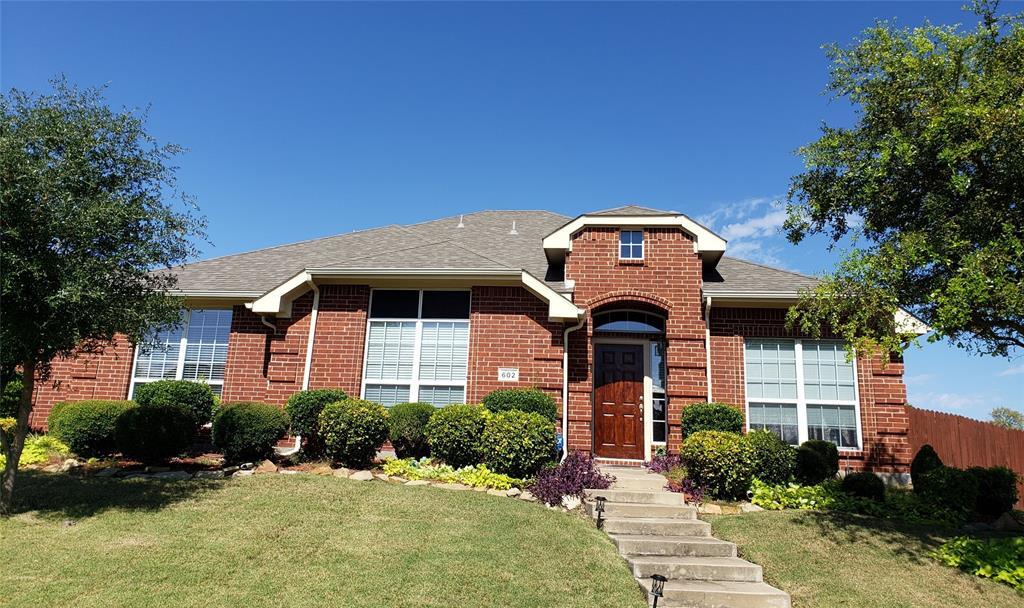 Property Photo: 602 Lone Rider Court TX 75087