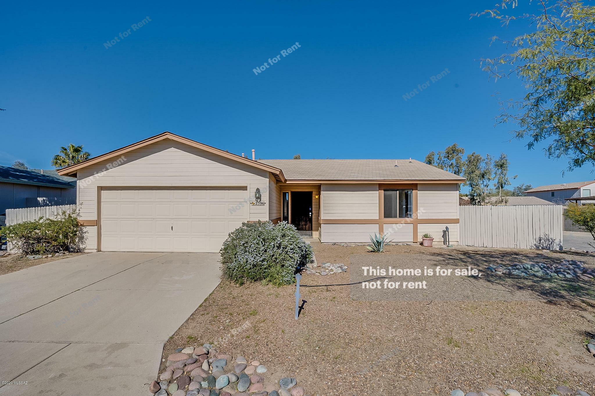 Property Photo:  2596 W Firebrook Road  AZ 85741 