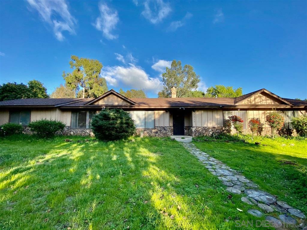 Property Photo:  2833 Echo Valley Rd  CA 91935 