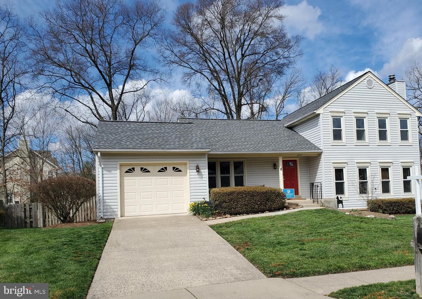 Property Photo:  2007 Blue Ridge Court  VA 20170 