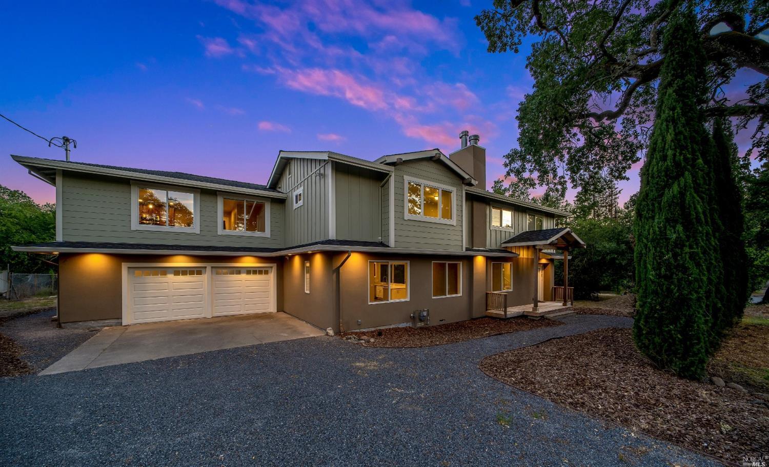 Property Photo:  4562 Badger Road  CA 95409 