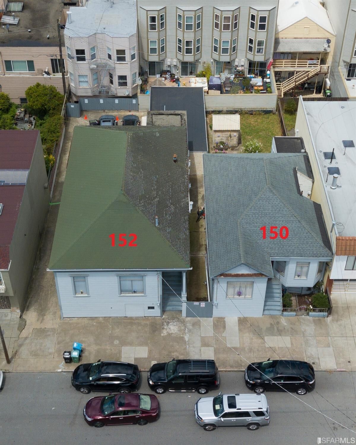 Property Photo: 150 152 London Street CA 94112