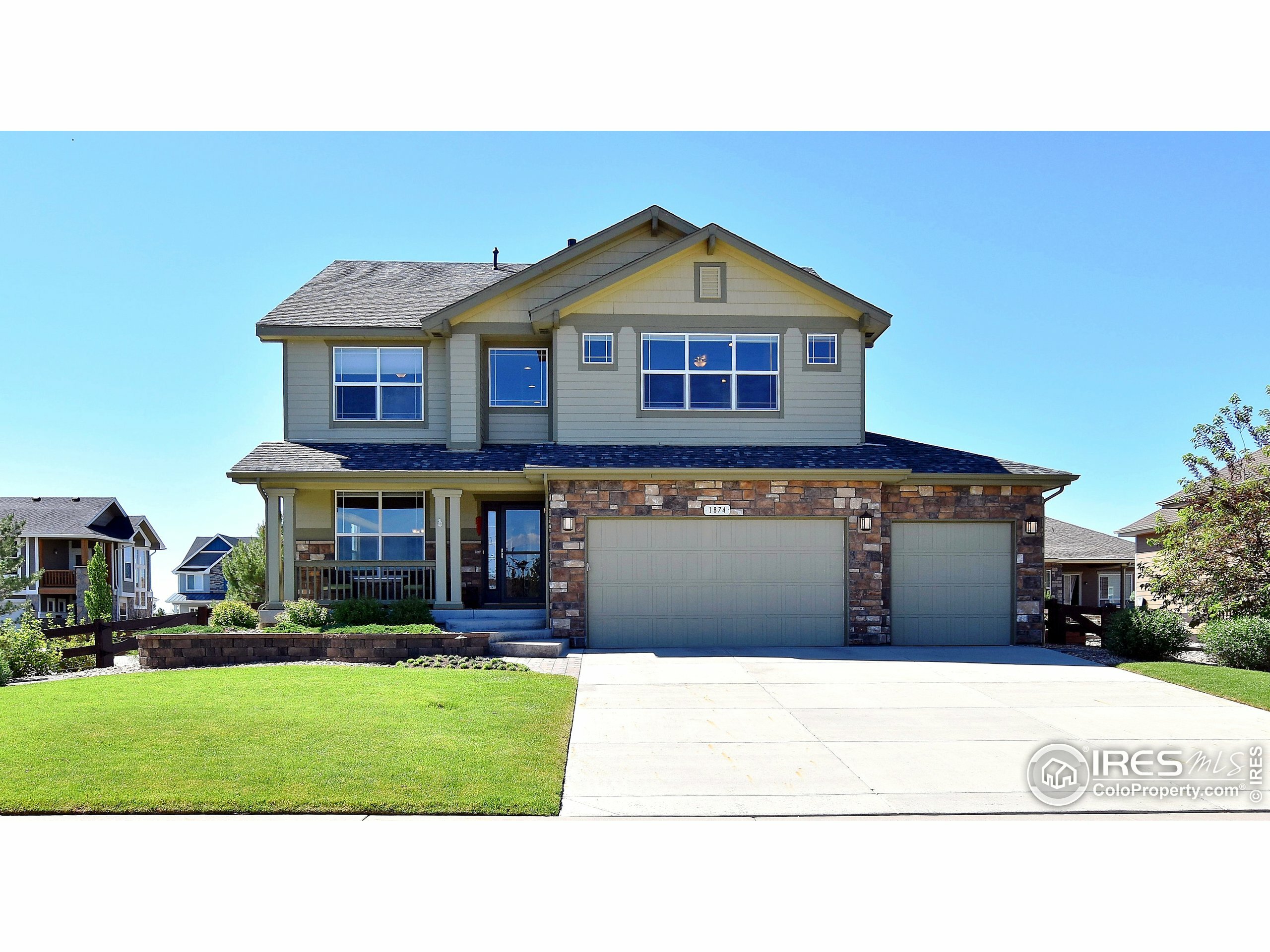 Property Photo: 1874 E Seadrift Dr CO 80550