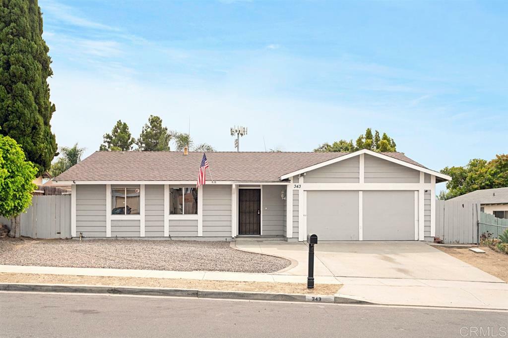 Property Photo: 343 Gail Dr CA 92084