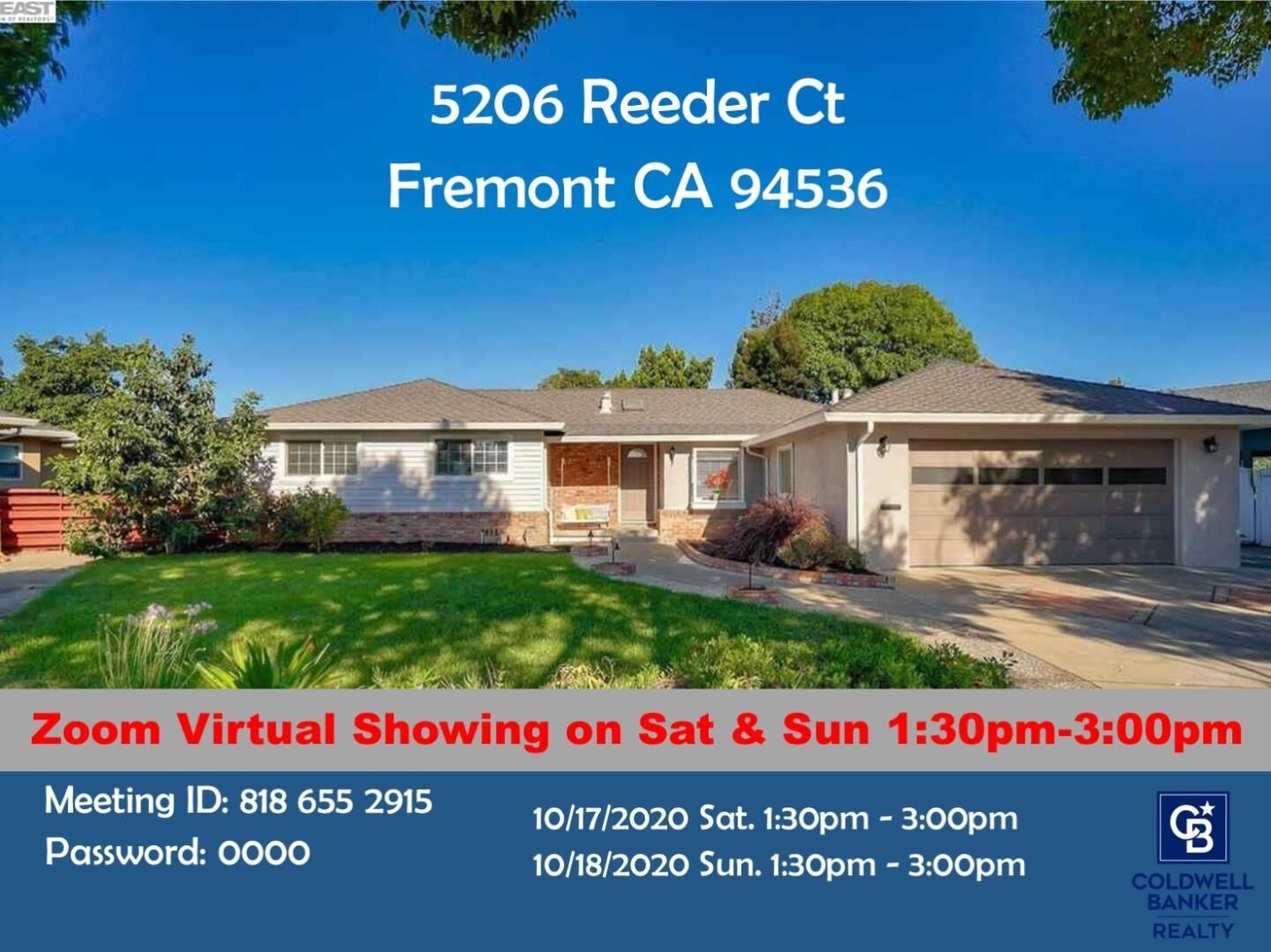 Property Photo: 5206 Reeder Court CA 94536