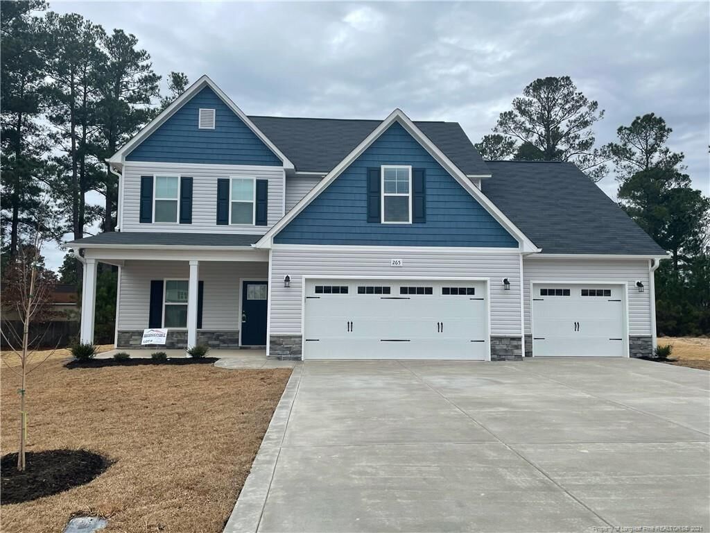 Property Photo:  265 Cloverwood (Lt75) Lane  NC 28376 