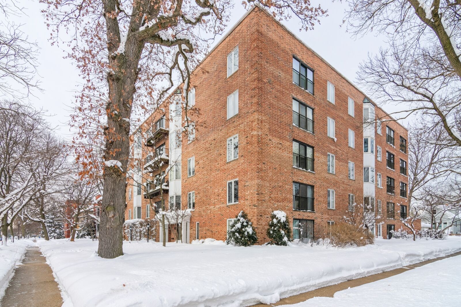 Property Photo: 2501 Central Street 4D IL 60201