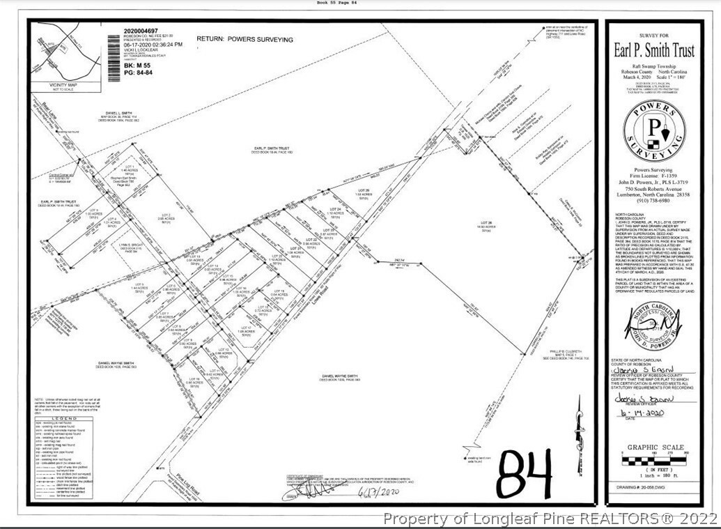 Property Photo:  Lot 13 Bear Lane  NC 28360 