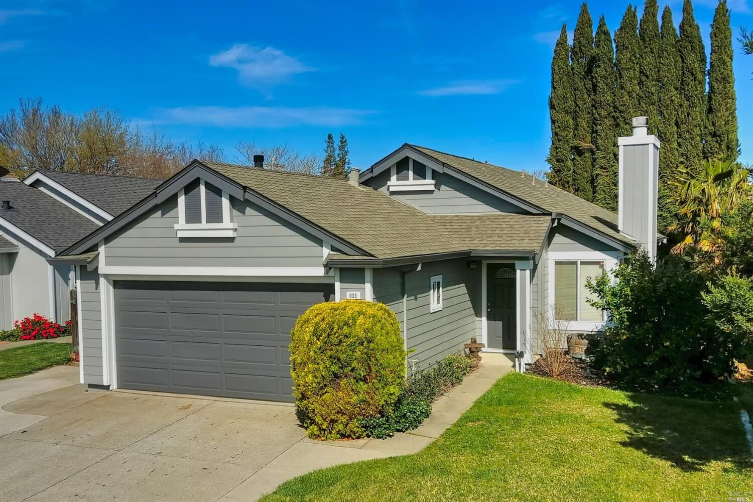 Property Photo:  833 Celestine Circle  CA 95687 