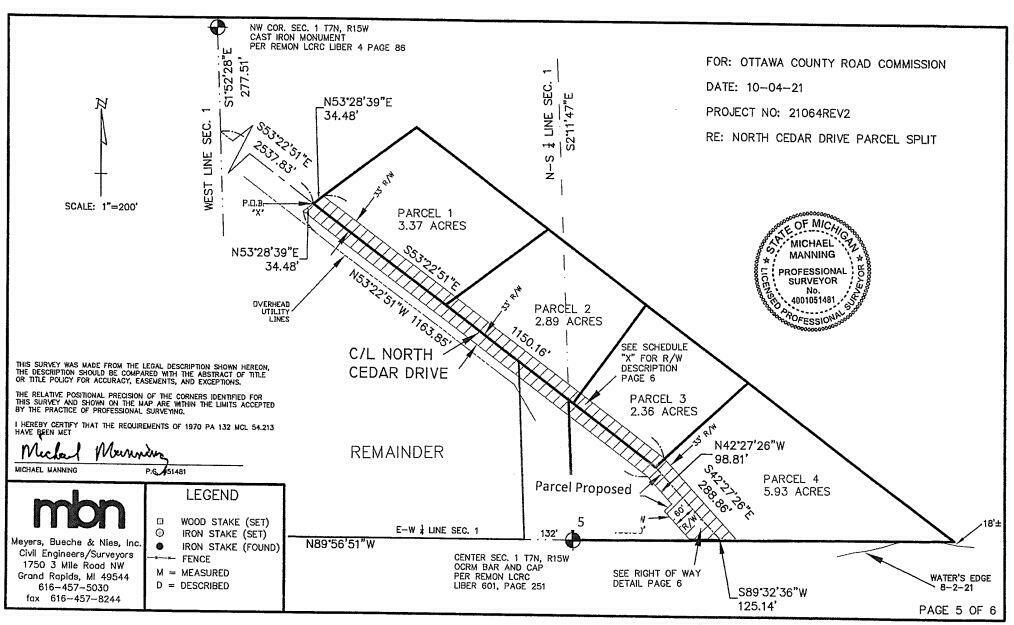 Property Photo:  Lot 1 N Cedar  MI 49417 