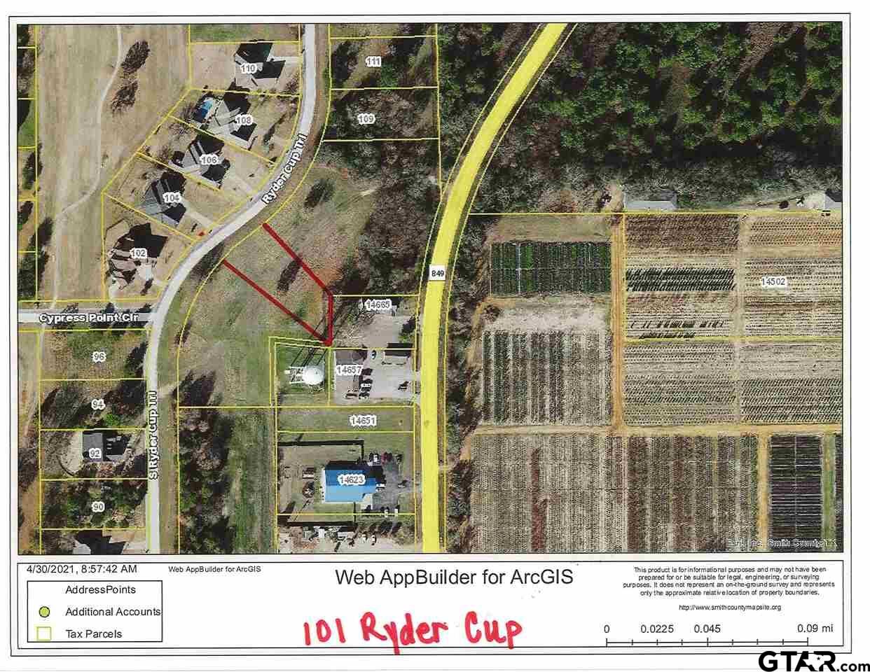 Property Photo:  101 Ryder Cup Trail  TX 75771 