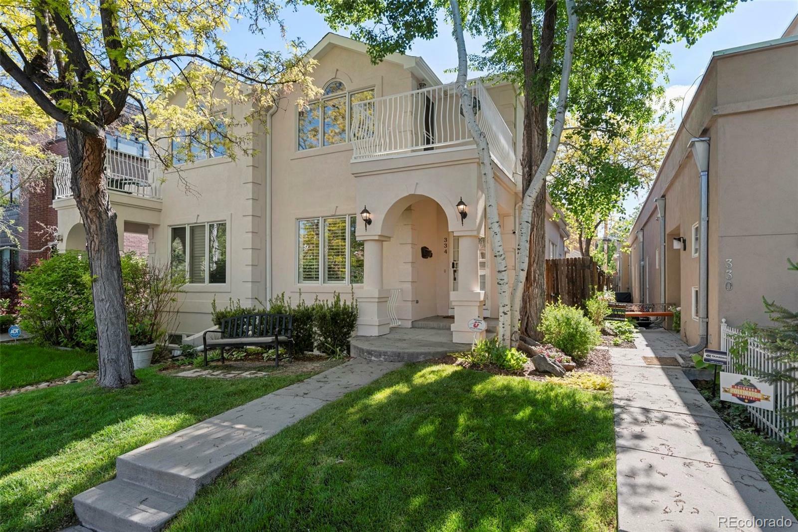 Property Photo:  334 Garfield Street  CO 80206 