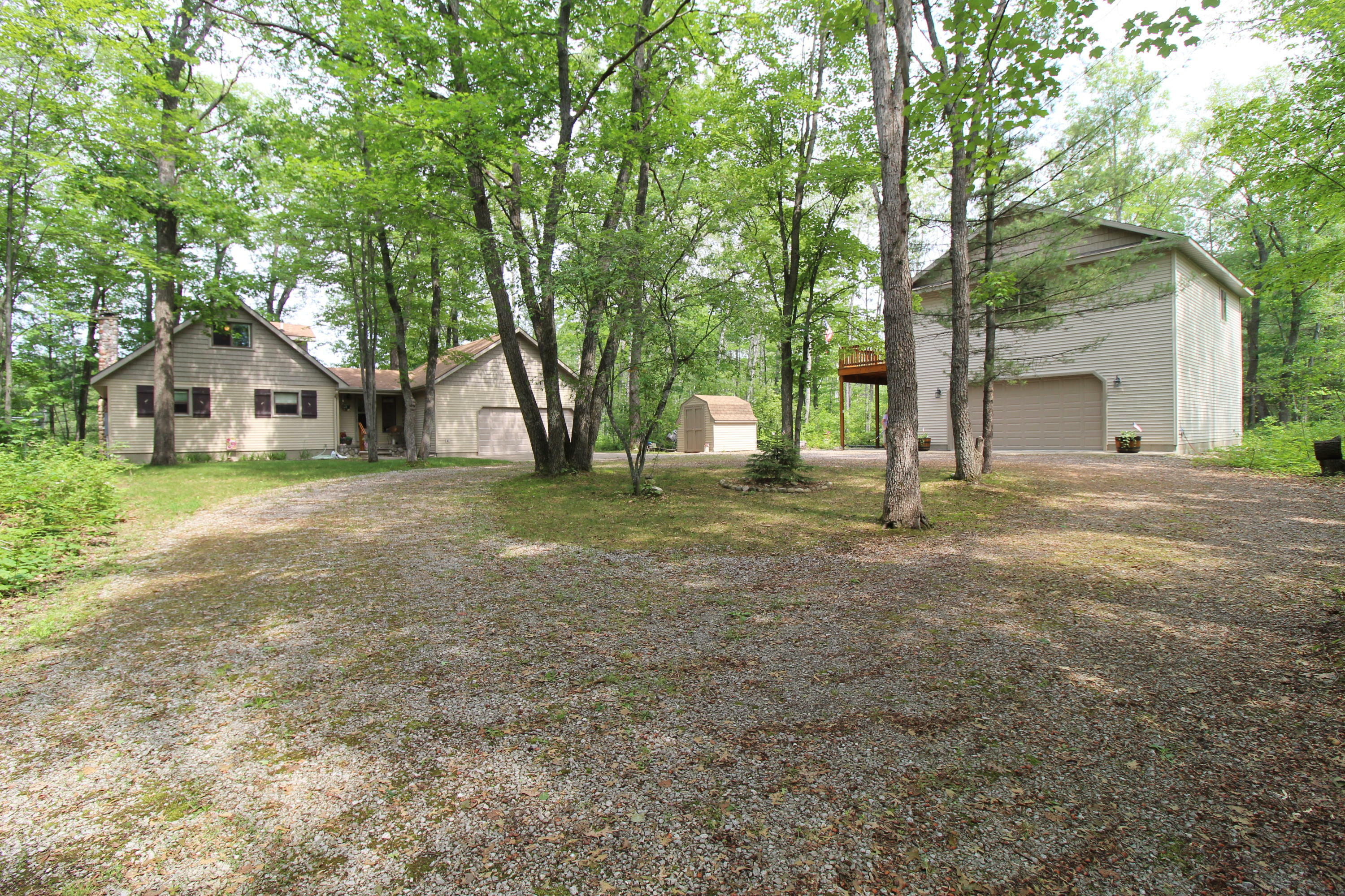 Property Photo: 8676 Twin Bridge Road MI 49738