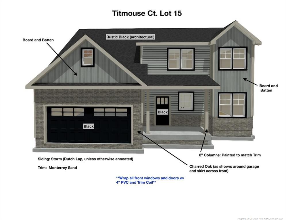 Property Photo: 16641 Titmouse Court NC 28396