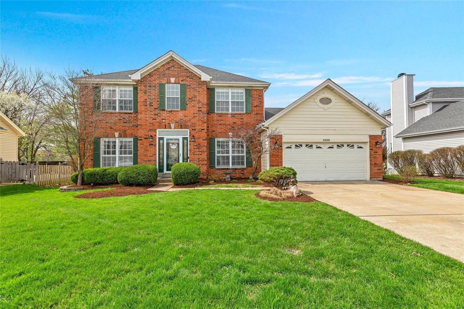 Property Photo: 1403 Dautel Lane MO 63146