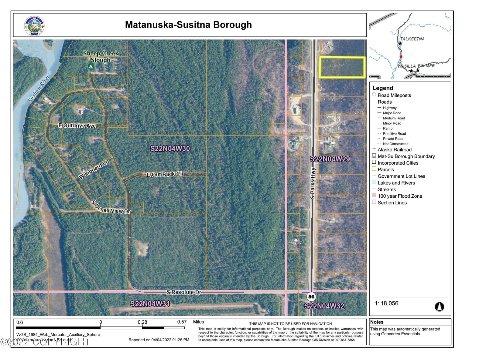Property Photo: 61411 S Parks Highway AK 99688
