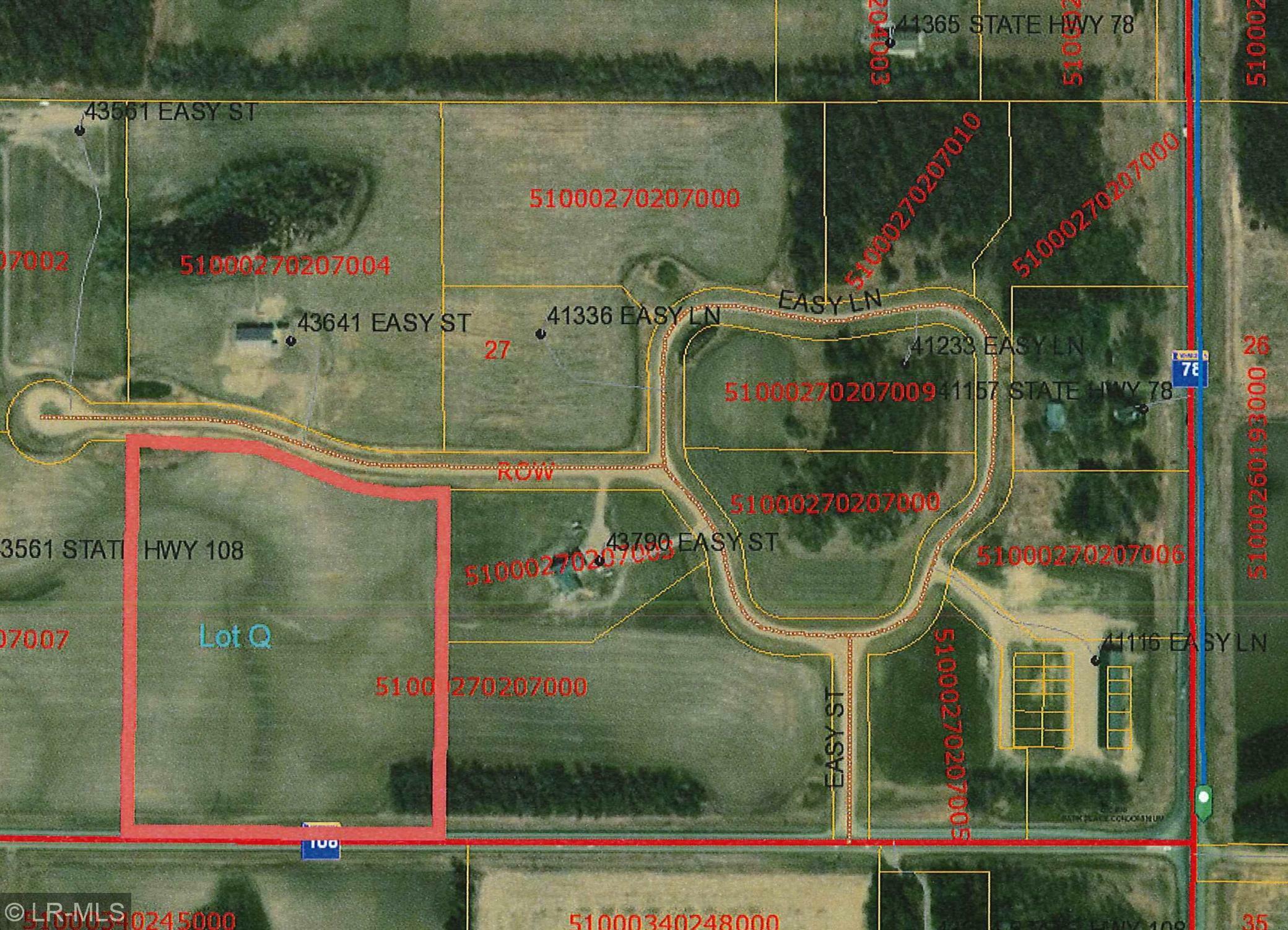 Property Photo: Tract Q Easy Lane MN 56573