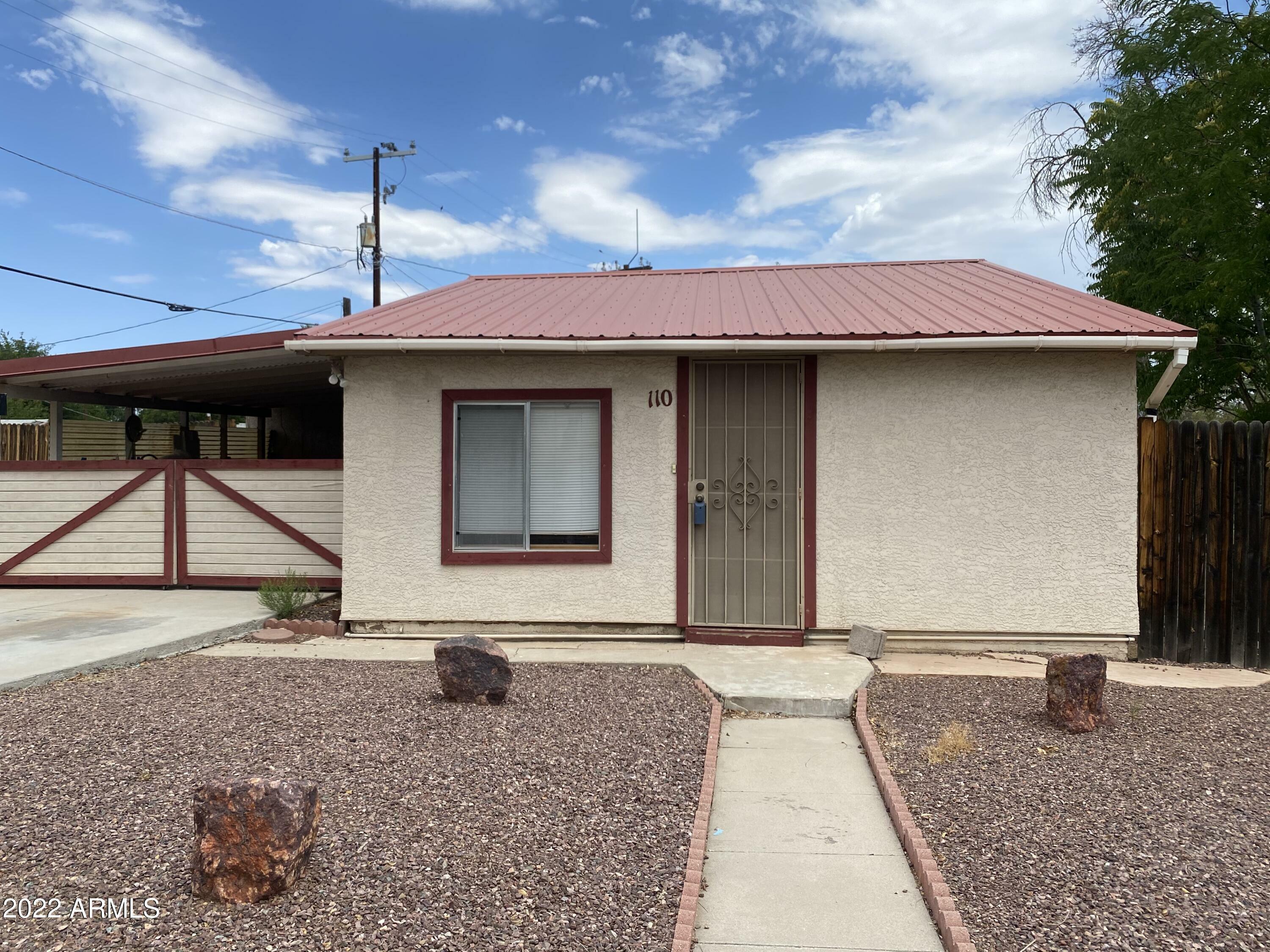 Property Photo:  110 Swilling Avenue  AZ 85390 