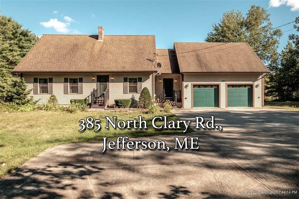 Property Photo: 385 North Clary Road ME 04348