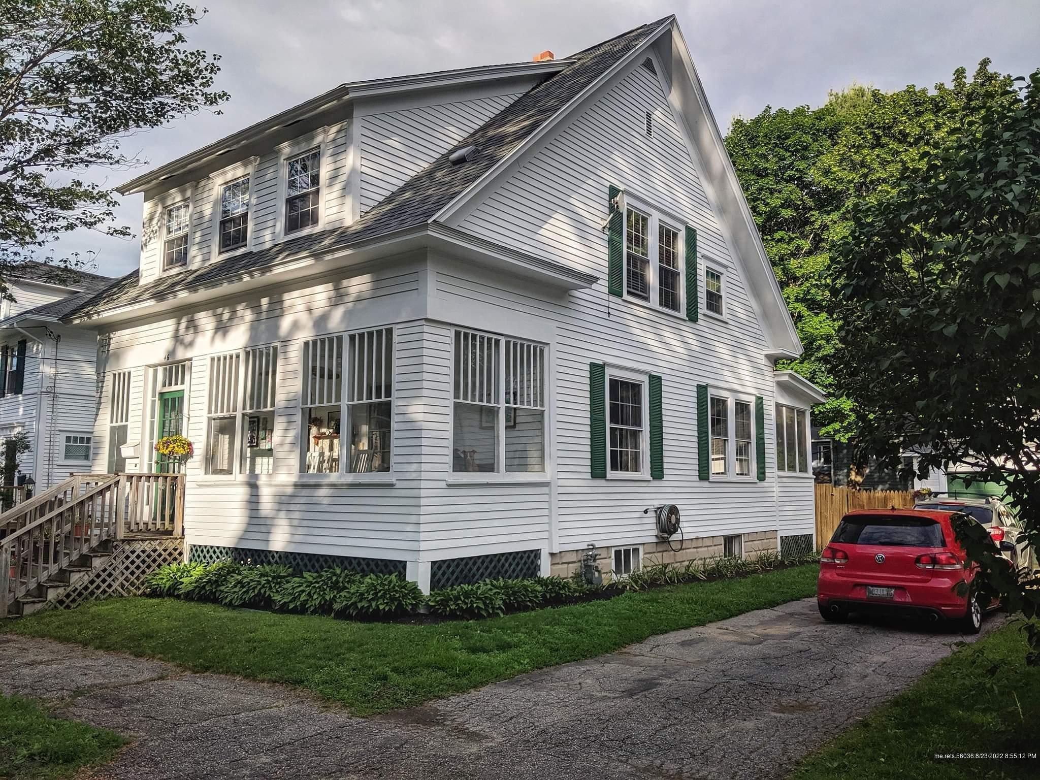 Property Photo:  46 Orchard Street  ME 04210 