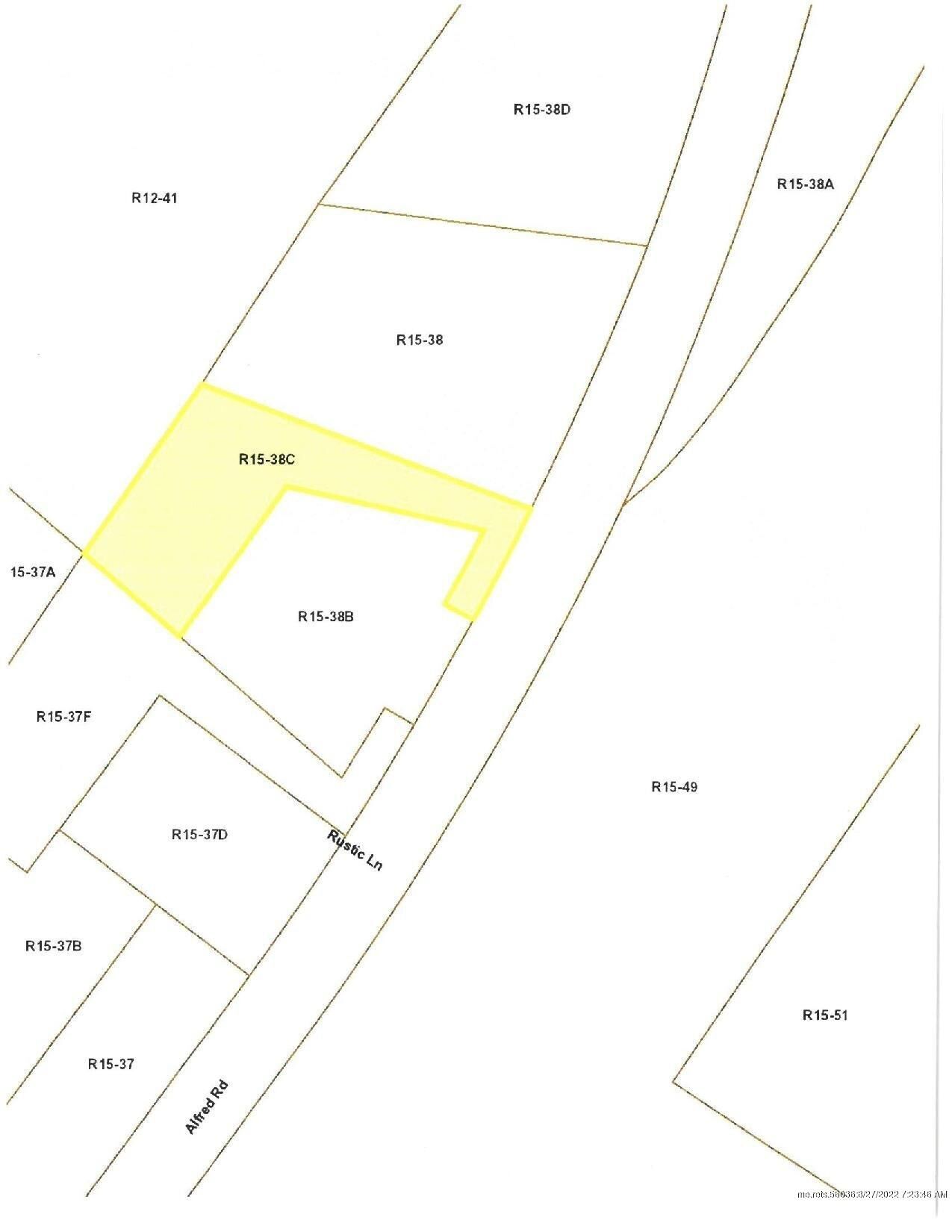 Property Photo:  Lot 38C Rustic Lane  ME 04073 