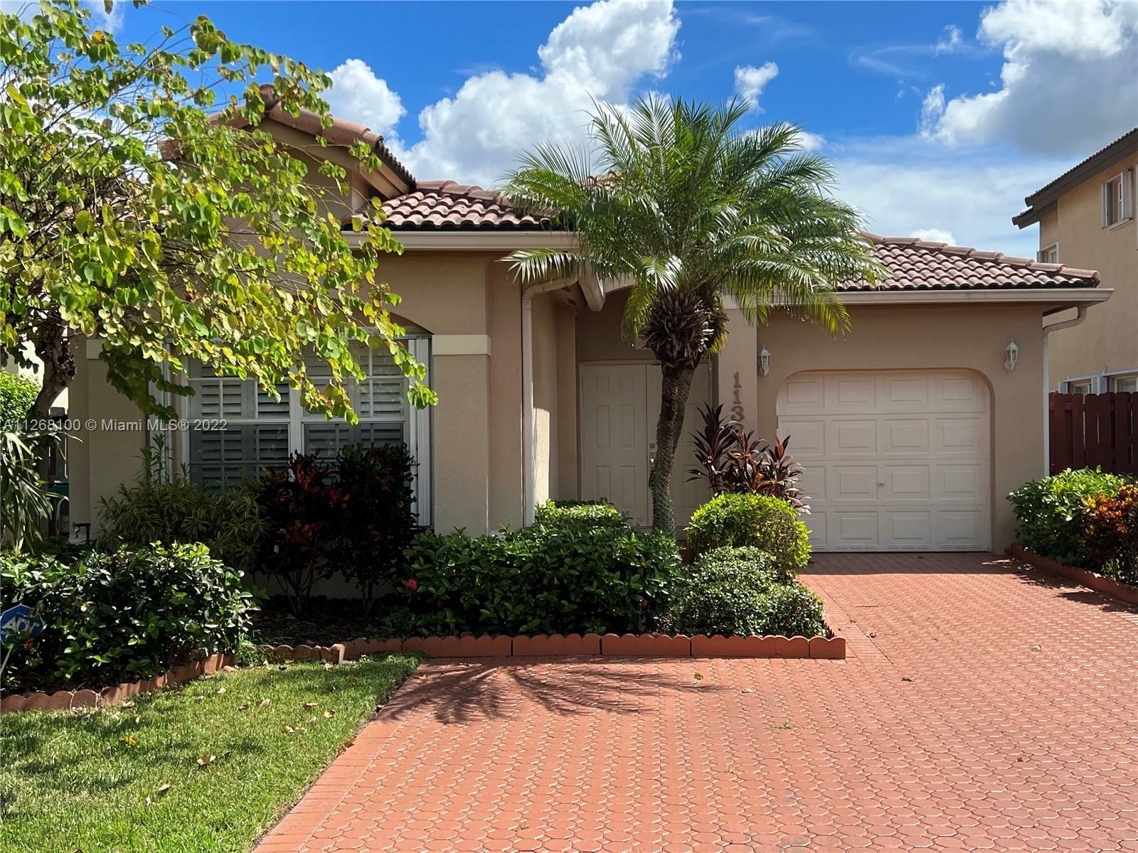 Property Photo:  11334 NW 53rd Ln  FL 33178 