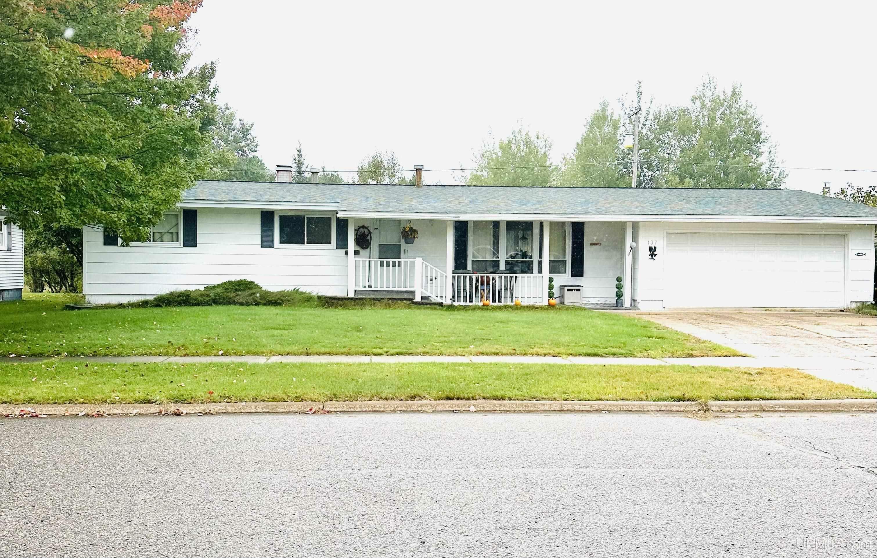 Property Photo:  137 Hemlock Street  MI 49879 