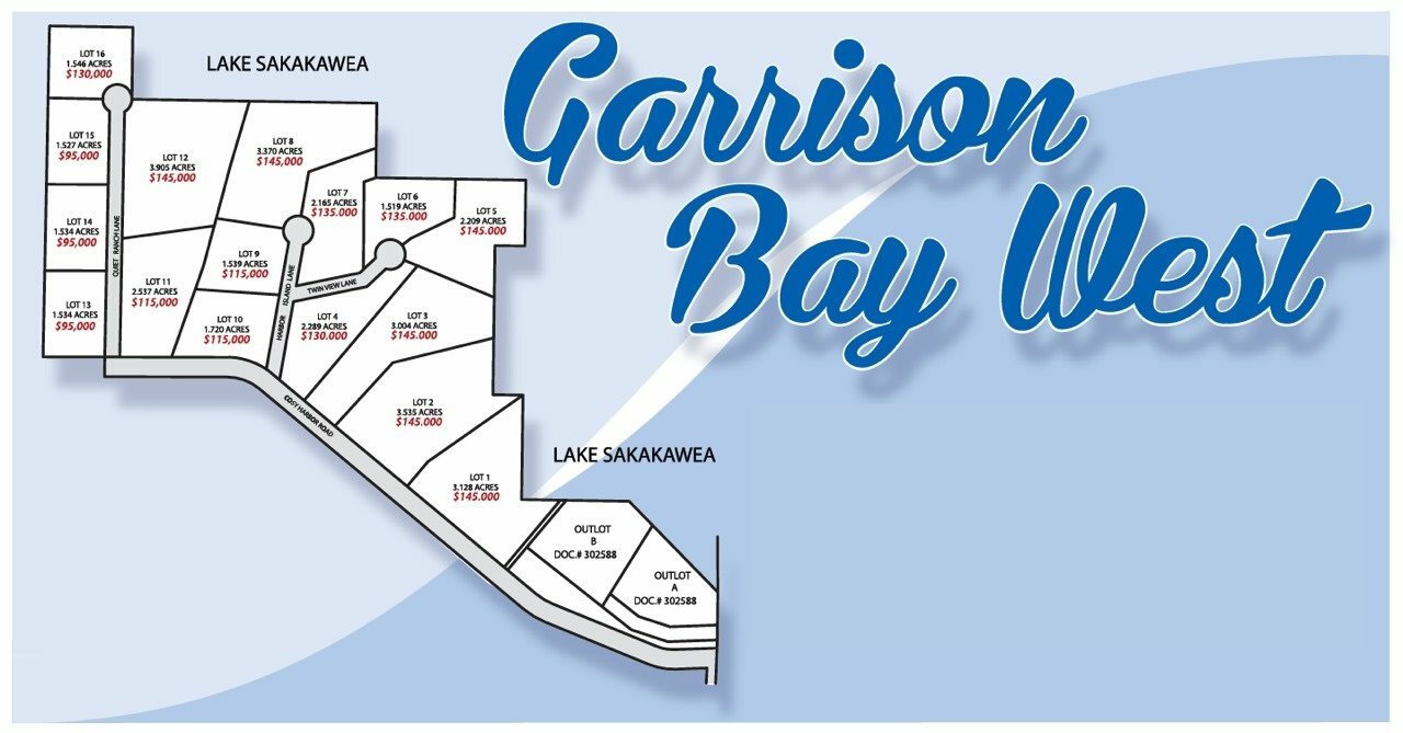 Property Photo:  Lot 6 Garrison Bay West  ND 58540 