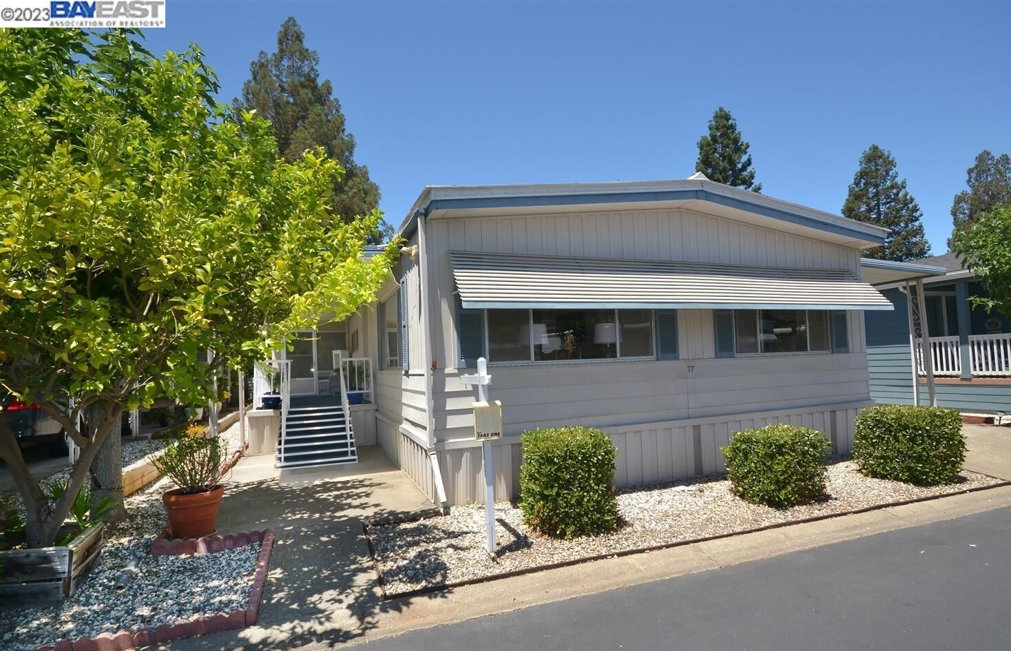 Property Photo: 3231 Vineyard Ave. 77 CA 94566