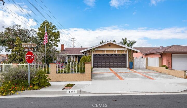 Property Photo:  5481 Mammoth Street  CA 92886 