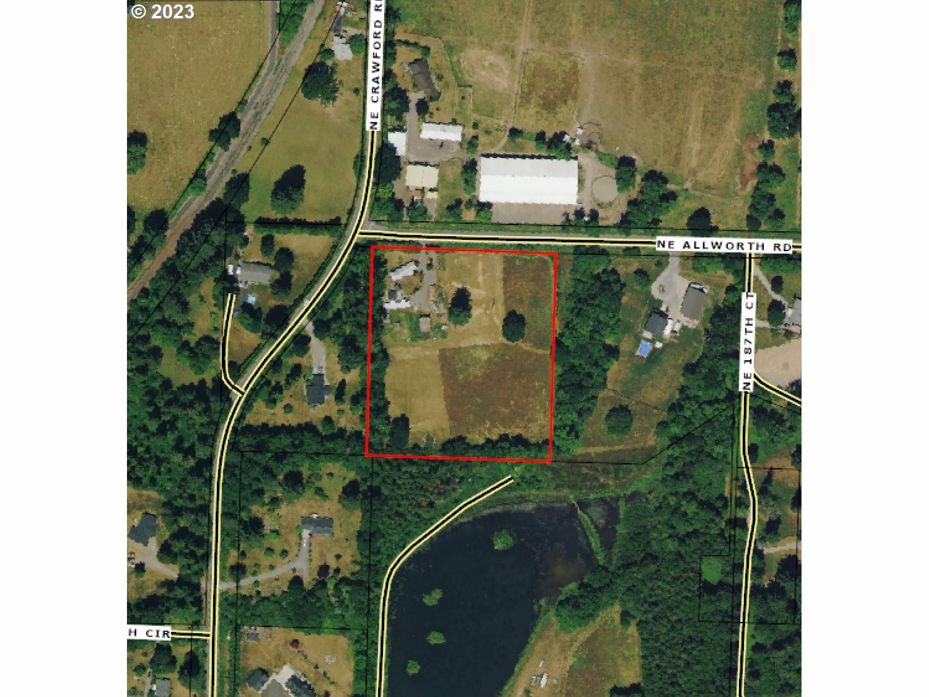 Property Photo: 18305 NE Allworth Rd WA 98604