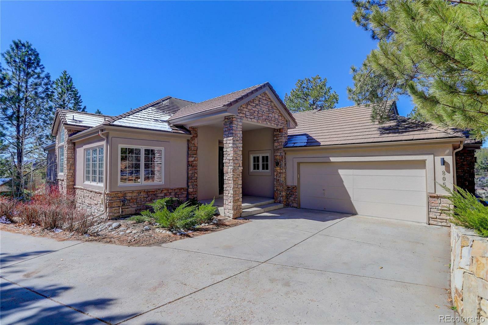 Property Photo: 805 Country Club Parkway CO 80108