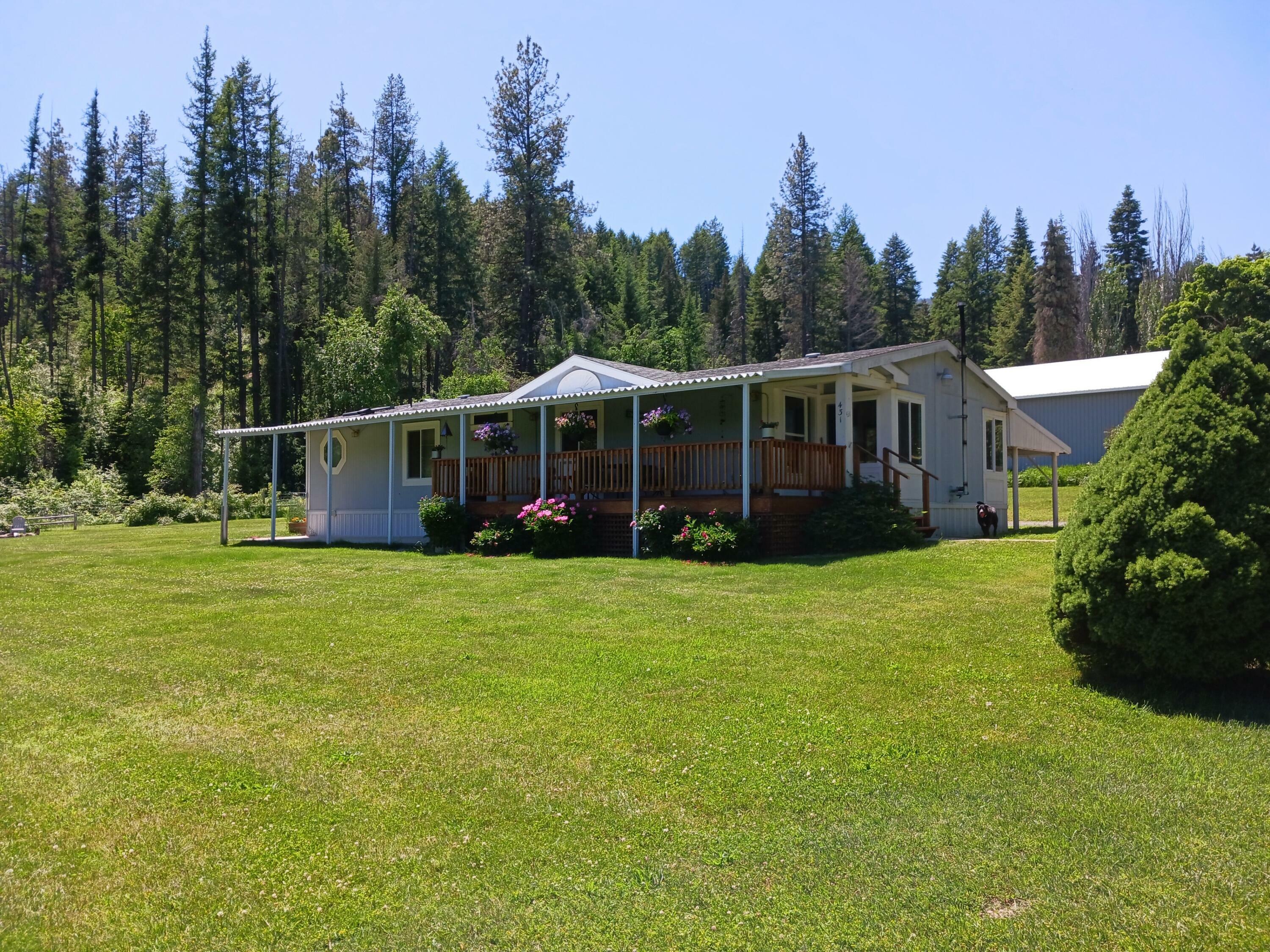 Property Photo:  431 Corbett Creek Rd  WA 99114 