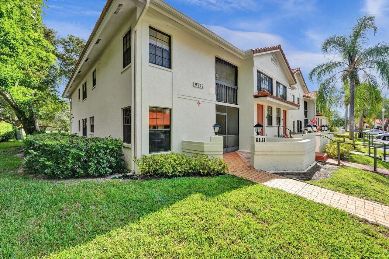 Property Photo: 9777 Sills Drive E 101 FL 33437