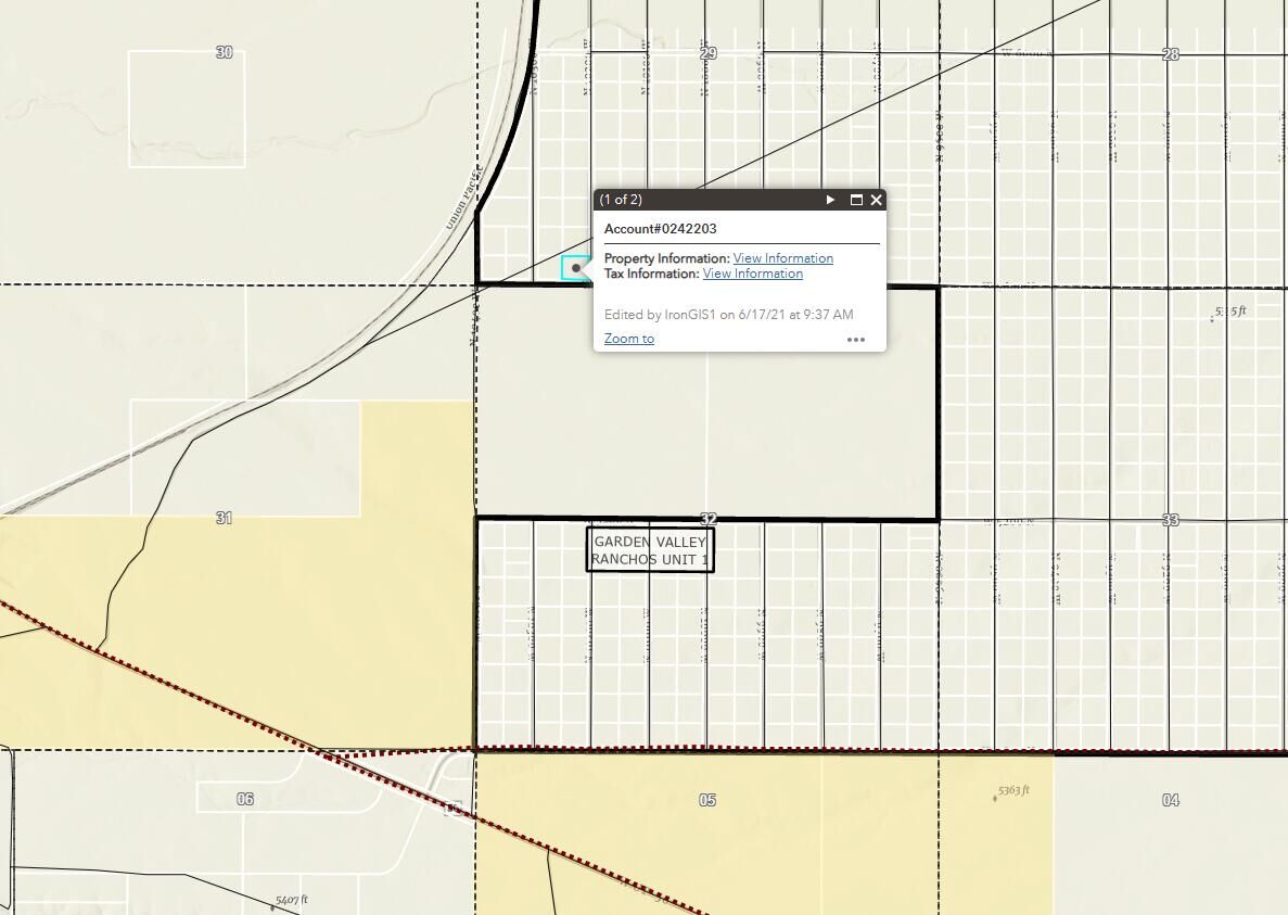 Property Photo: Lot 732 Garden Valley Ranchos 1 UT 84753