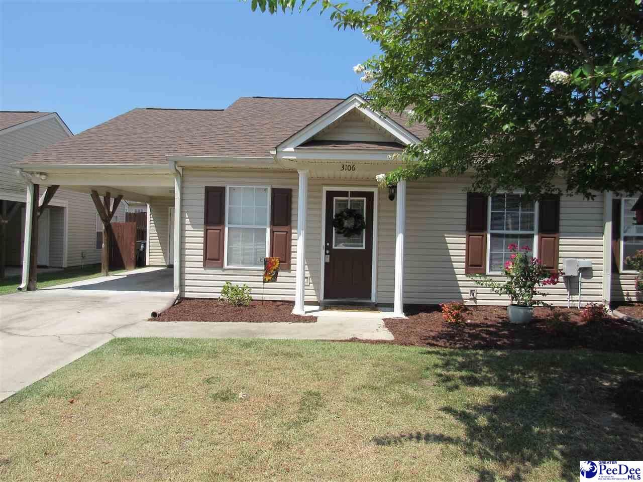 Property Photo: 3106 Combray Circle SC 29501