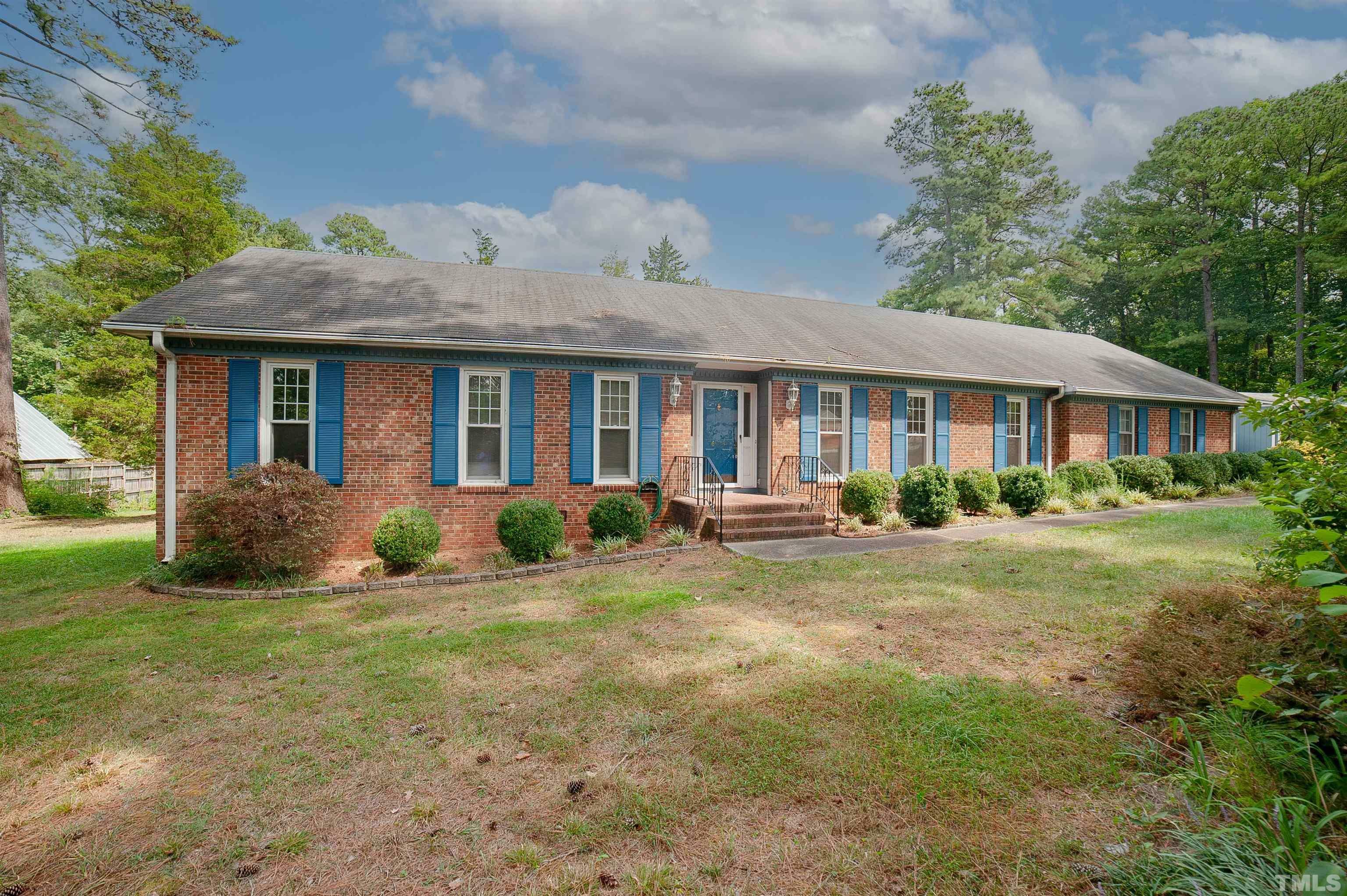 Property Photo:  6500 King Lawrence Road  NC 27607 