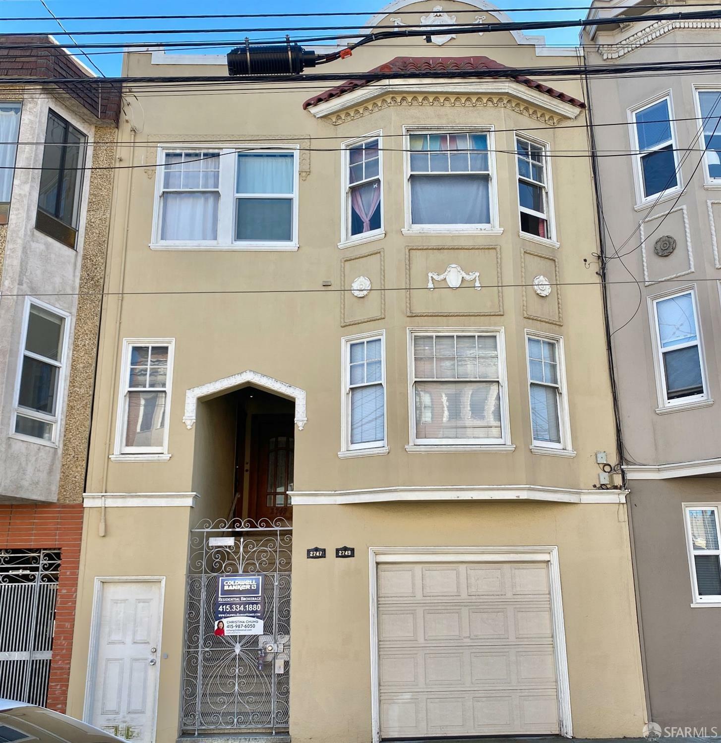 Property Photo: 2747 2749 Clement Street CA 94121