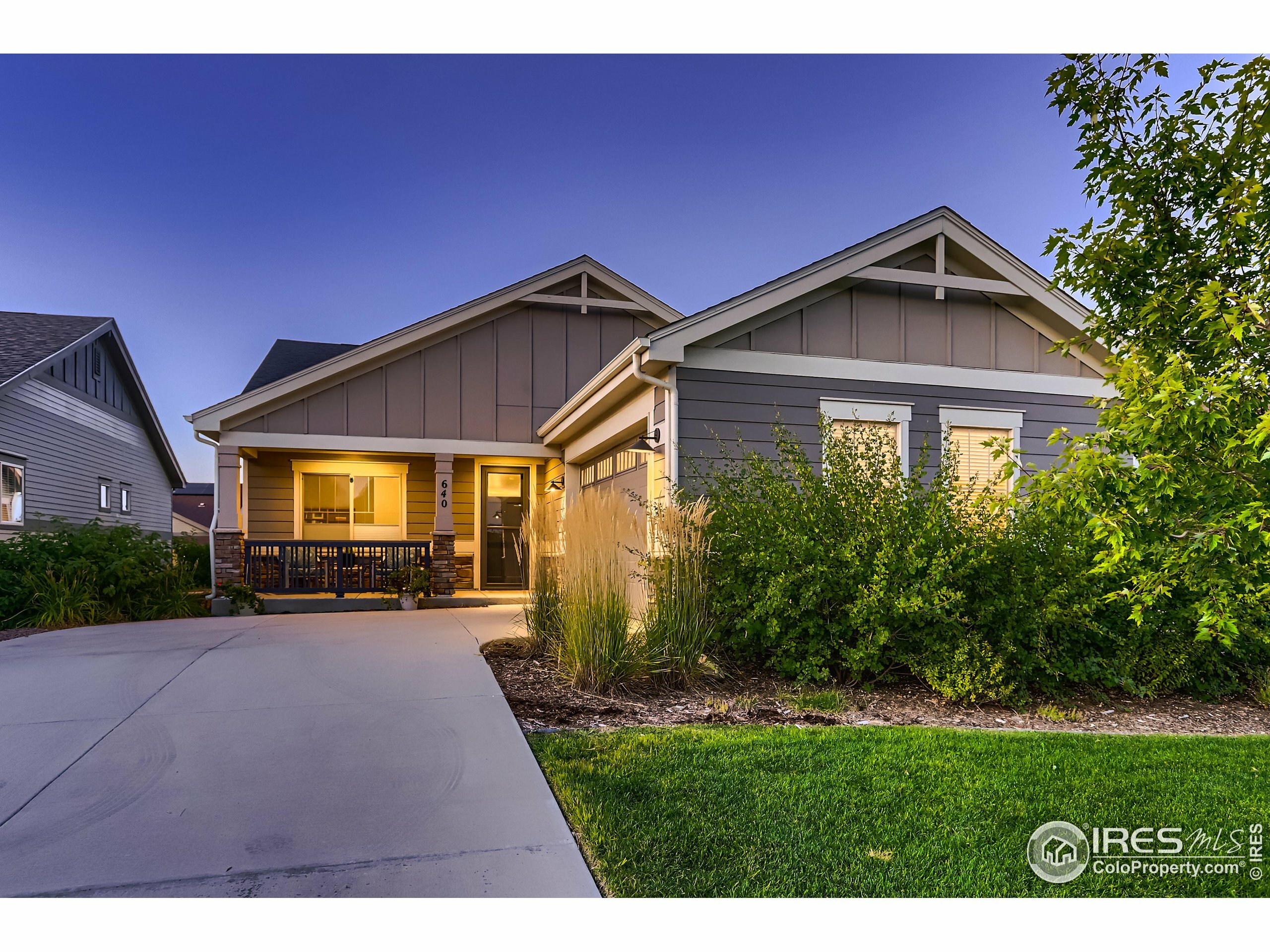 Property Photo: 640 Brennan Cir CO 80516