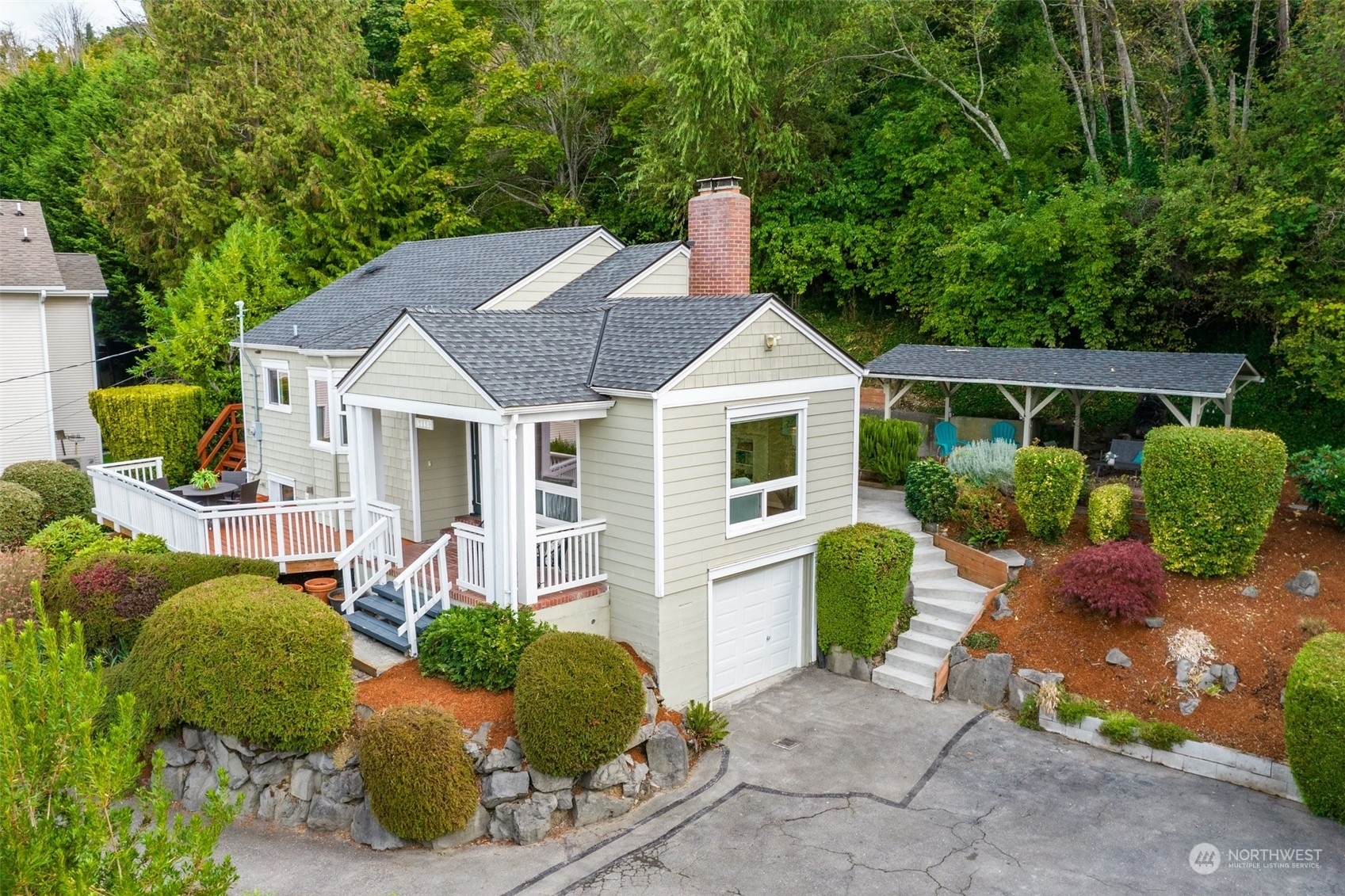 Property Photo:  5068 Beach Drive SW  WA 98136 