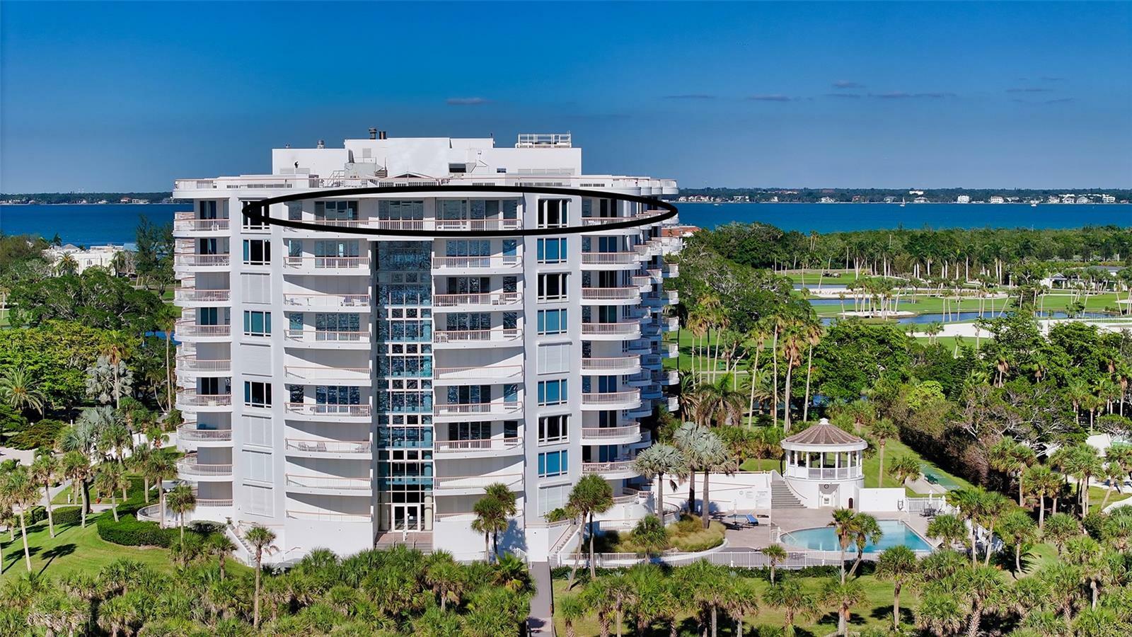Property Photo: 455 Longboat Club Road 4 FL 34228