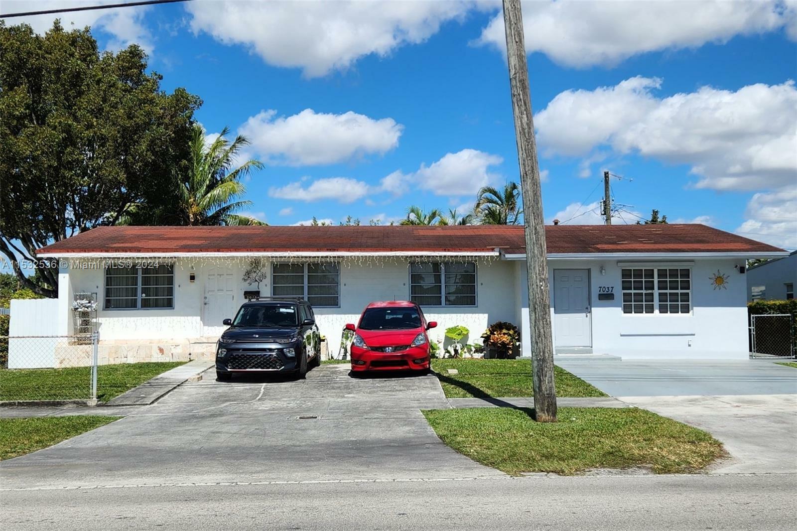 Property Photo:  7037 -7041 SW 16th St  FL 33155 