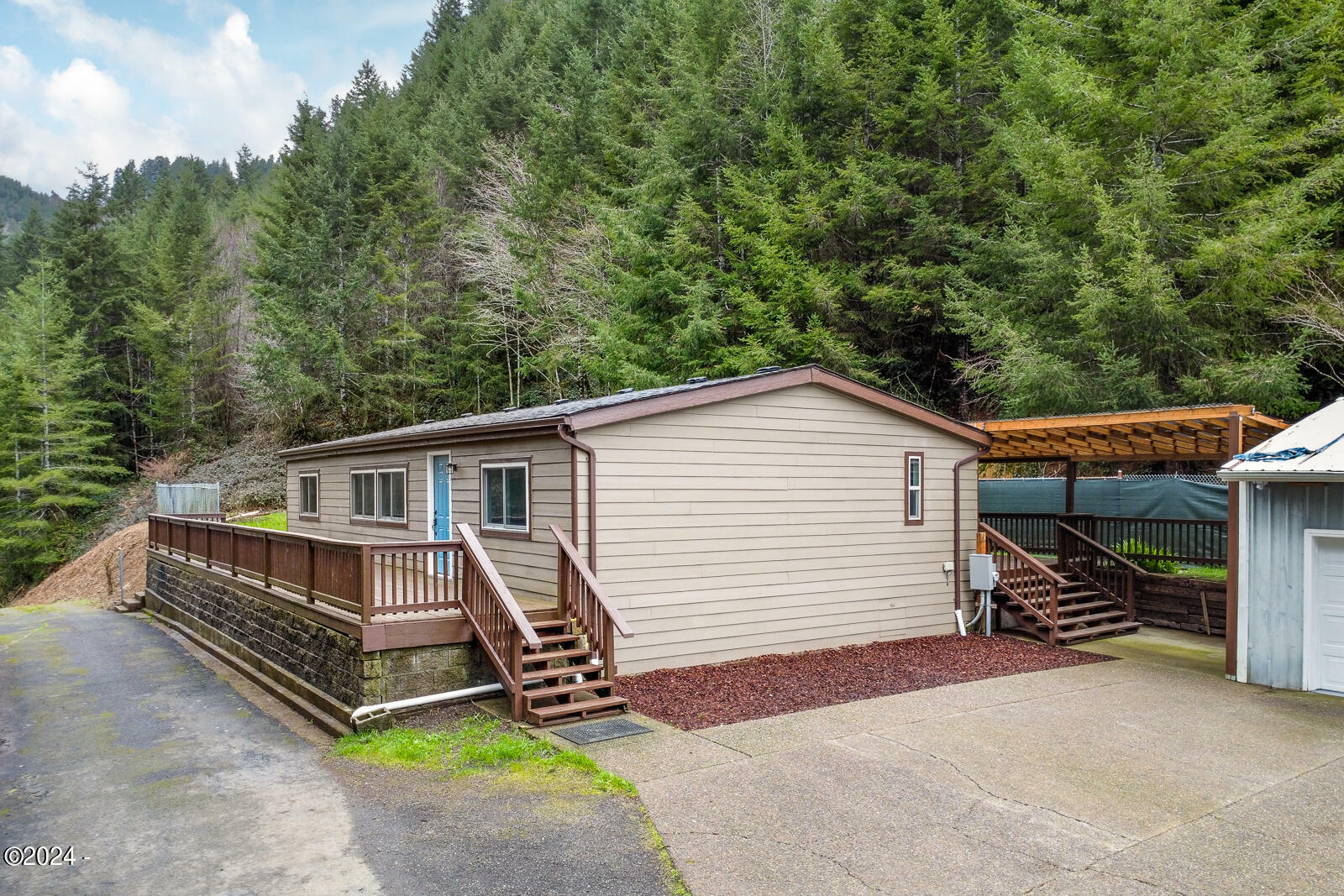 Property Photo:  11779 E Alsea Highway  OR 97390 